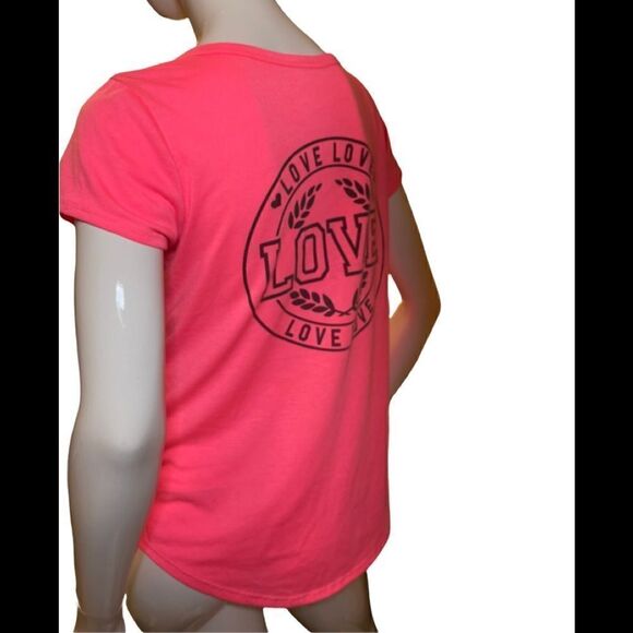 Free Kisses Graphic Love Short Sleeve Tee Medium - Picture 4 of 16